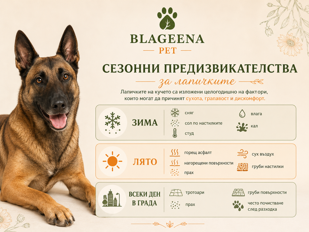 BLAGEENA® PET Paw & Nose Barrier Balm